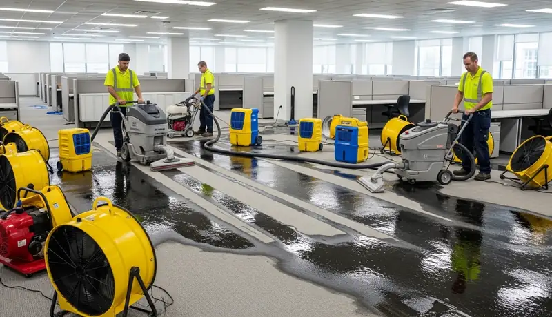Commercial Water Damage Cleanup and Drying in Campbell, CA in Campbell, CA
